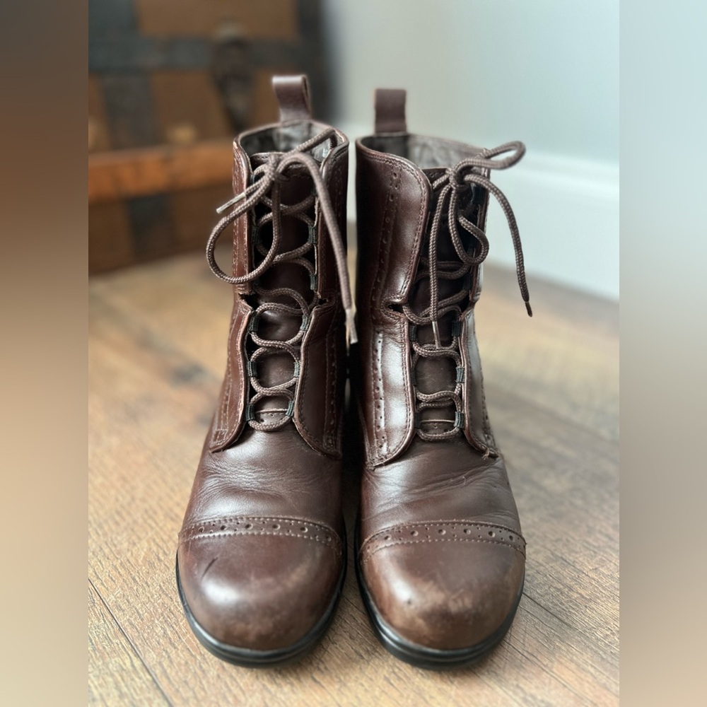 DANSKO | Brown Leather Lace-up boots size 36